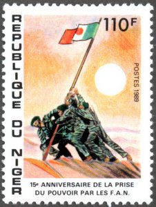 Niger independant 1960, coup d'Etat 1974
