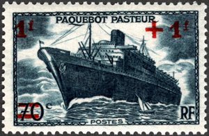 Le paquebot Pasteur transport de troupes