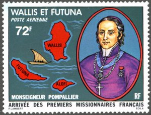 Missionnaires catholiques : Mgr Pompallier, Mgr Bataillon, martyre du Pere Chanel, Françoise Perroton